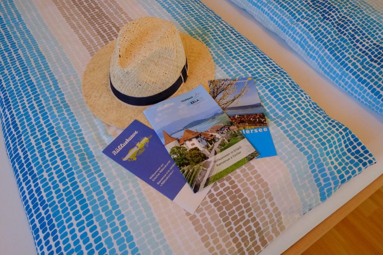 Ferienzimmer Zuelli Erlach Bagian luar foto